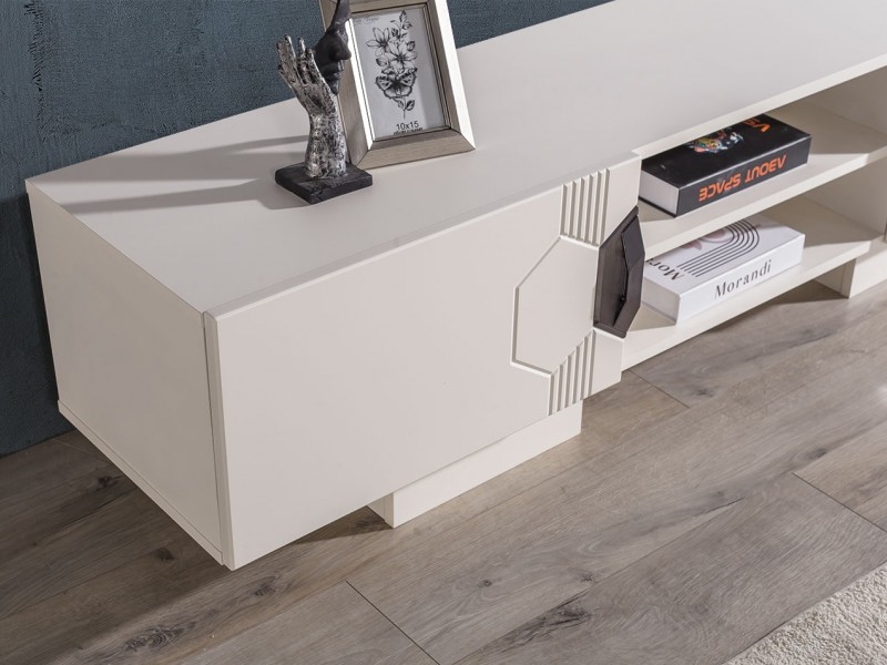 Opal Tv Ünitesi (Ön yüzler %100 mdf kasa suntalem malzemeden üretilmiştir)