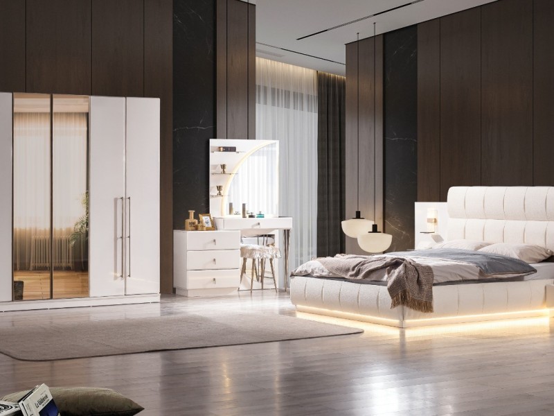 Güneş Yatak Odası Takımı %100 MDF