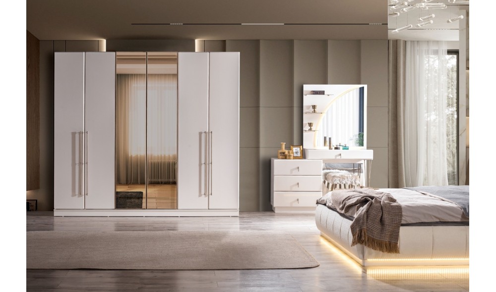 Güneş Yatak Odası Takımı %100 MDF