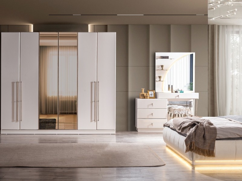 Güneş Yatak Odası Takımı %100 MDF