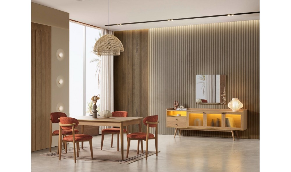 Mono Yemek Odası Ön Yüzler MDF