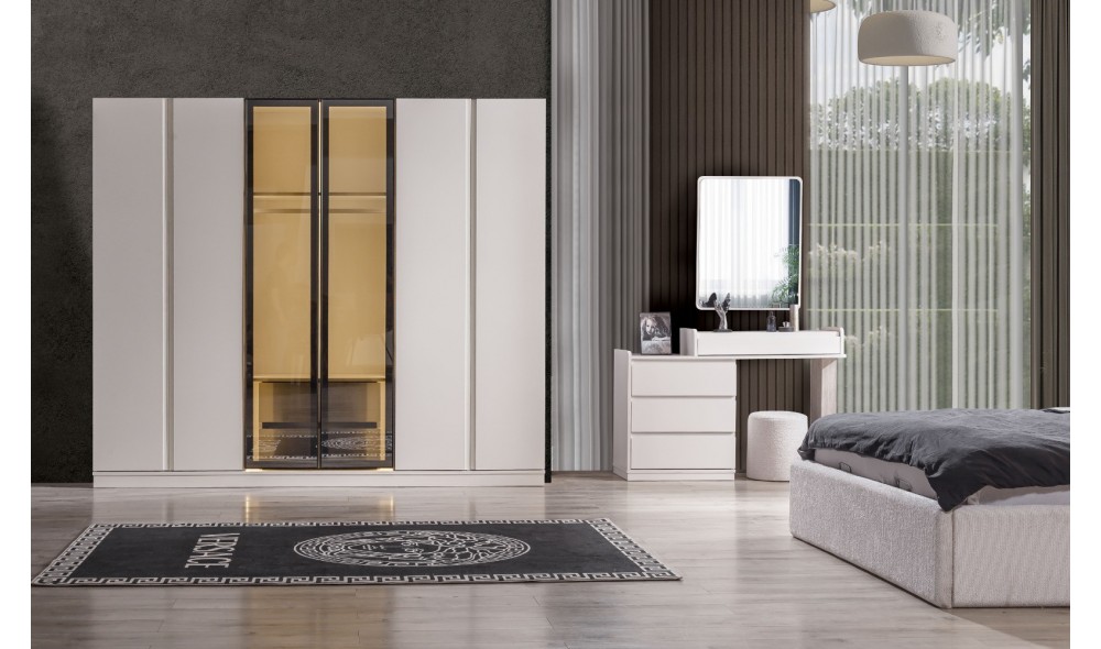 Mira Aytaşı Yatak Odası Takımı Yüzeysel MDF