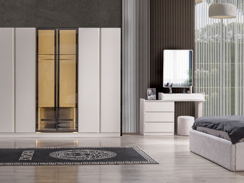 Mira Aytaşı Yatak Odası Takımı Yüzeysel MDF