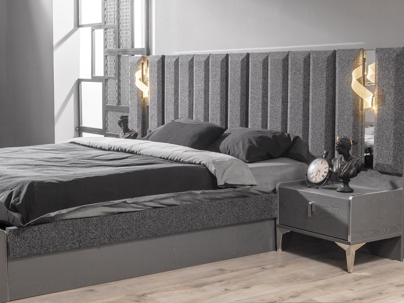 Elit Antrasit Yatak Odası Takımı