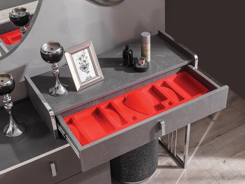 Elit Antrasit Yatak Odası Takımı