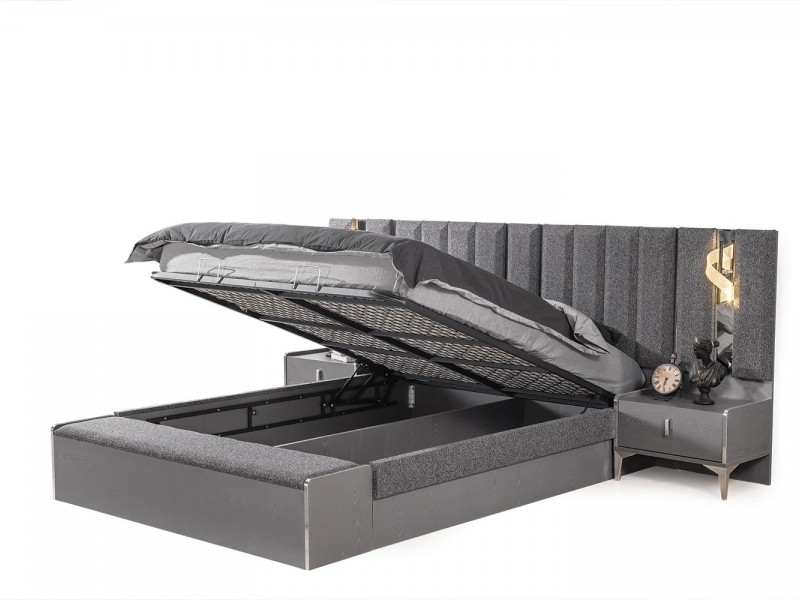 Elit Antrasit Yatak Odası Takımı