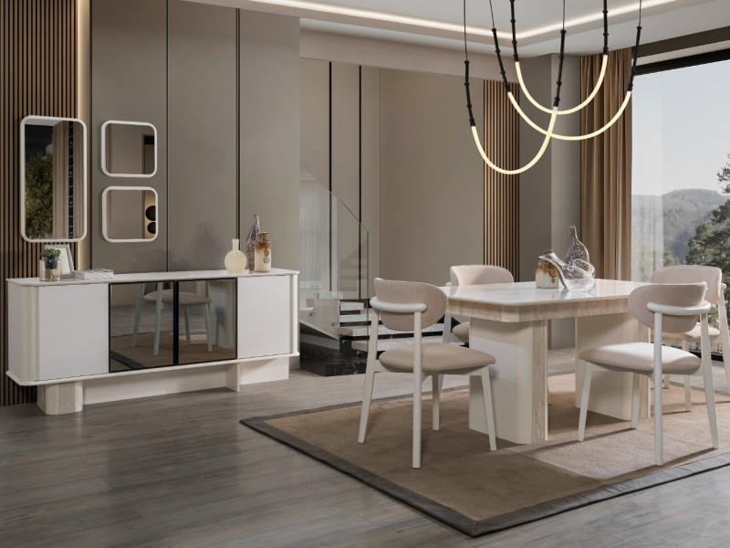Mira Yemek Odası %100 MDF
