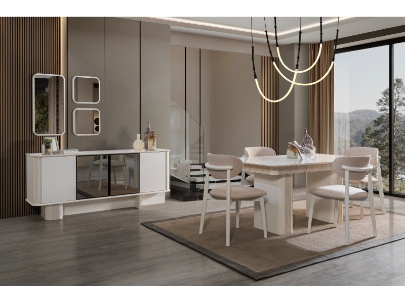 Mira · Yemek Odası Takımı %100 MDF