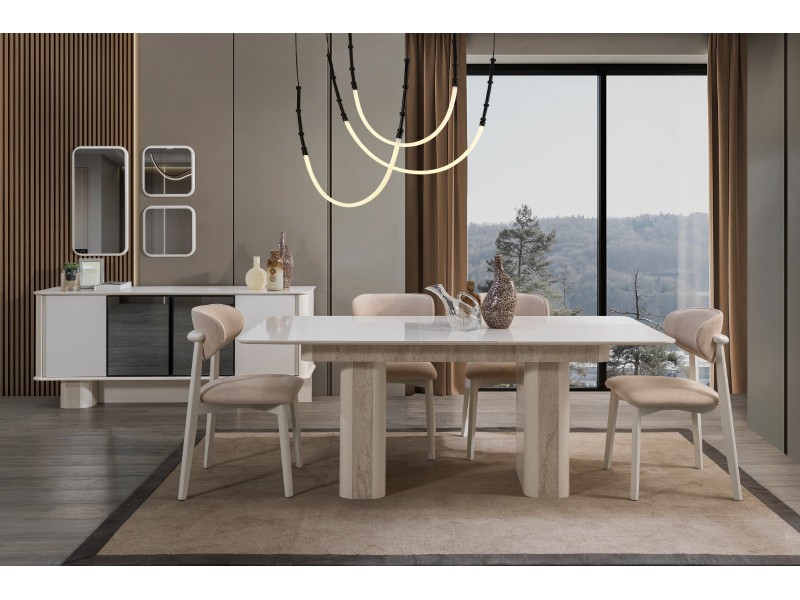 Mira · Yemek Odası Takımı %100 MDF