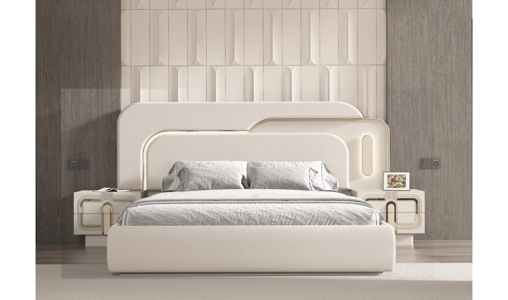 Zambak Yatak Odası Takımı Yüzeysel MDF