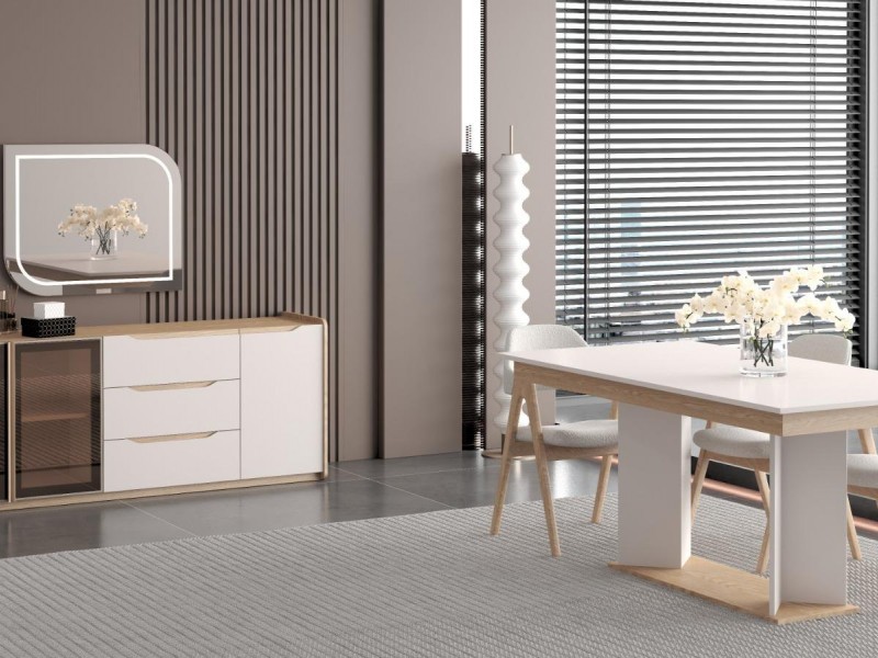 Pera Aytaşı Ceviz Düğün Paketi Yüzler MDF