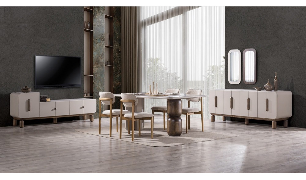 Kumtaşı Tv Ünitesi %100 MDF