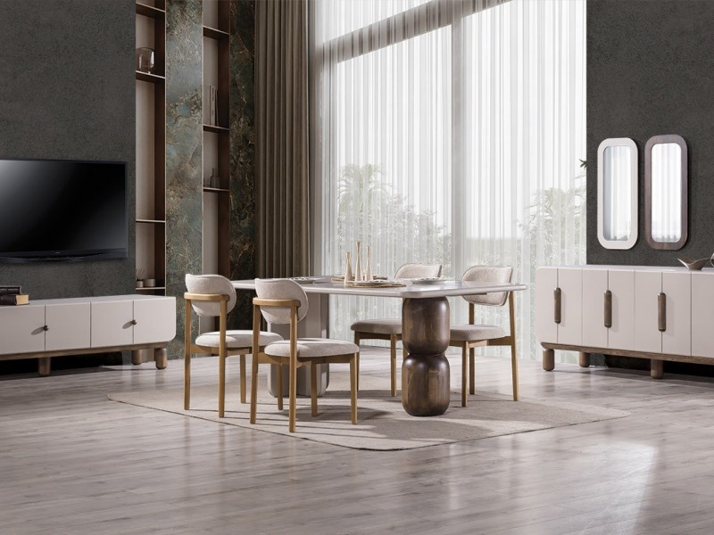 Kumtaşı Tv Ünitesi %100 MDF