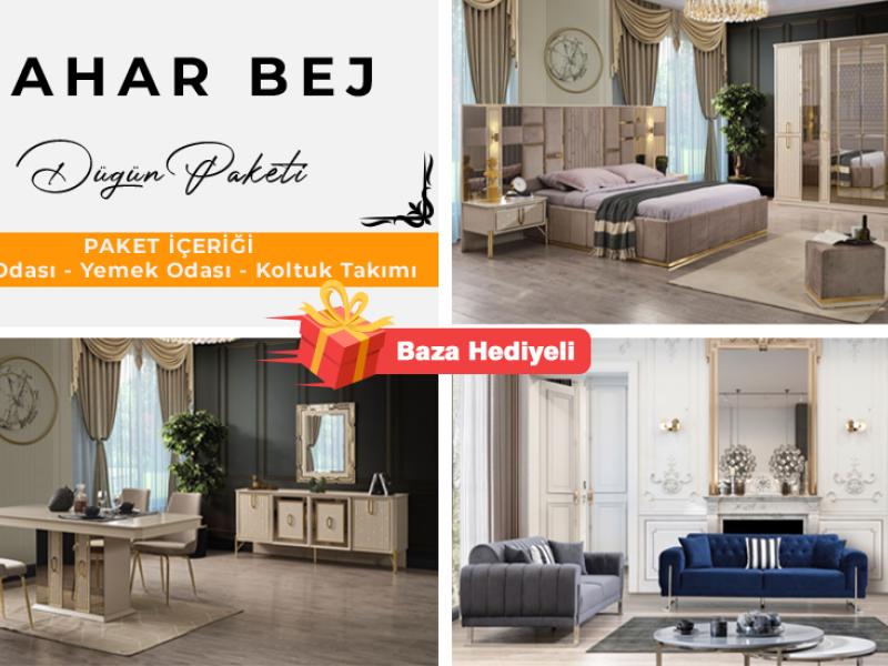 Bahar Bej Düğün Paketi 