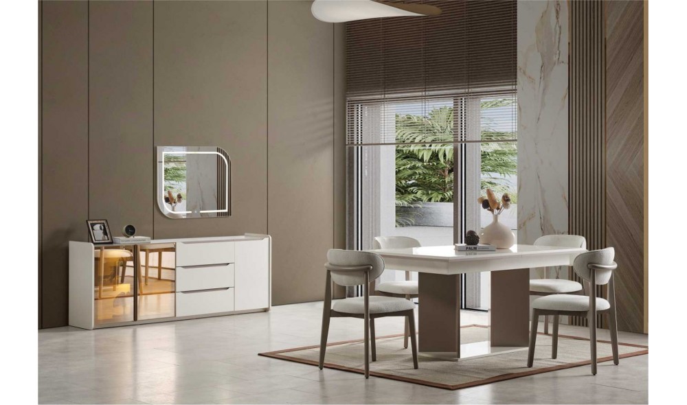 Pera Yemek Odası Yüzler MDF