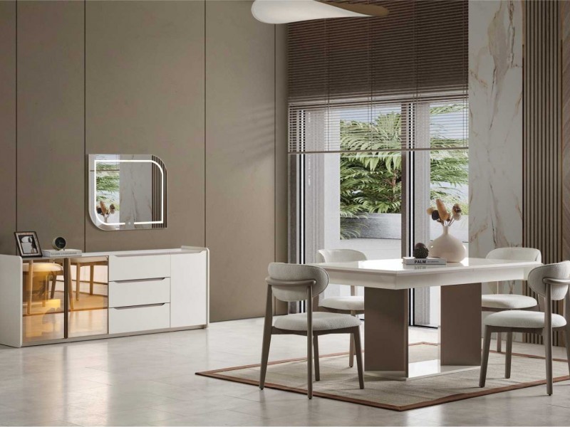 Pera Yemek Odası Yüzler MDF