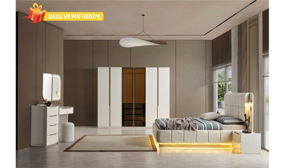 Pera Yatak Odası Takımı Yüzler MDF