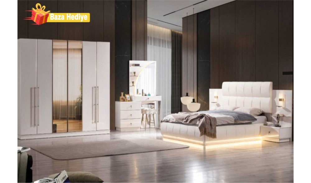 Güneş Yatak Odası Takımı %100 MDF
