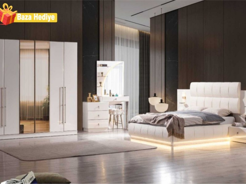 Güneş Yatak Odası Takımı %100 MDF
