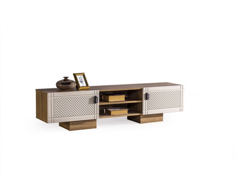 Luna Tv Ünitesi (Ön yüzler %100 mdf kasa suntalem malzemeden üretilmiştir)