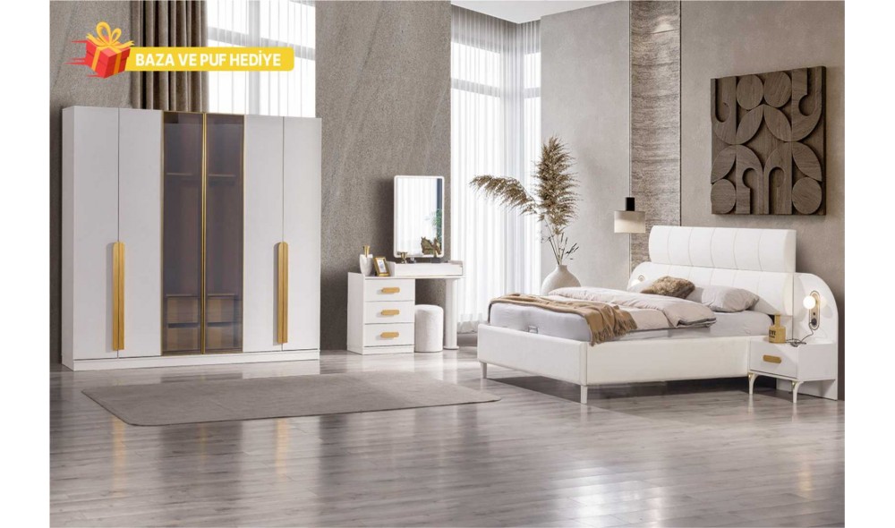 Monza Yatak Odası Takımı %100 MDF