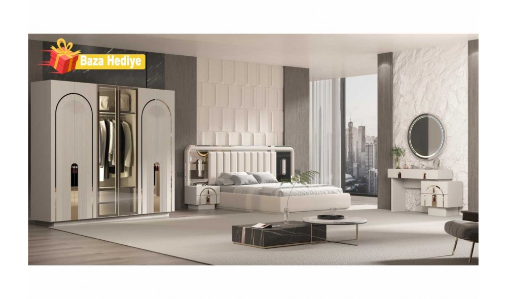 Roma Yatak Odası Takımı Yüzeysel MDF