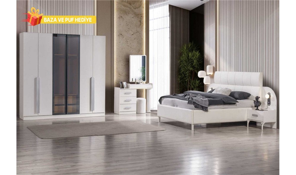 Tuna Yatak Odası Takımı %100 MDF