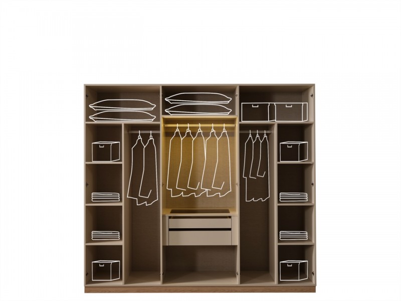 Capella Yatak Odası Takımı %100 MDF