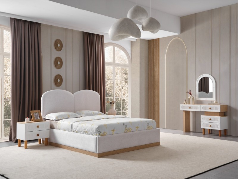 Nergis Düğün Paketi (Ön yüzler %100 mdf kasa suntalem malzemeden üretilmiştir)