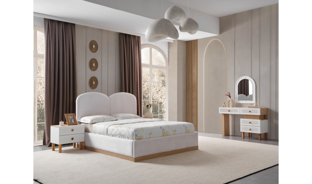 Nergis Yatak Odası Takımı Yüzeysel MDF