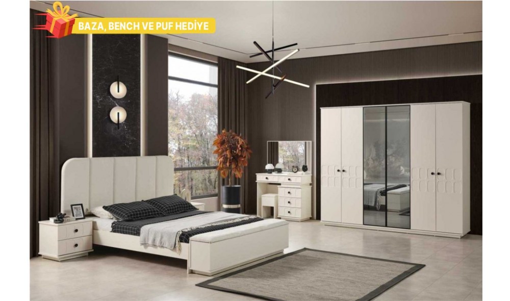 Petek Yatak Odası Takımı Yüzeysel MDF