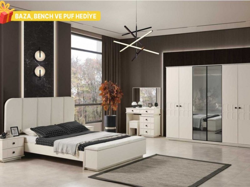 Petek Yatak Odası Takımı Yüzeysel MDF