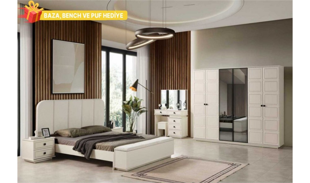 Vizyon Yatak Odası Takımı Yüzeysel MDF