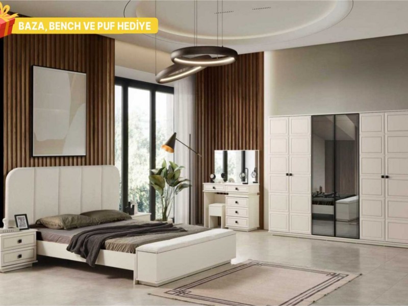 Vizyon Yatak Odası Takımı Yüzeysel MDF