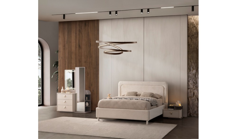 Lagün Yatak Odası Takımı (%100 MDF)