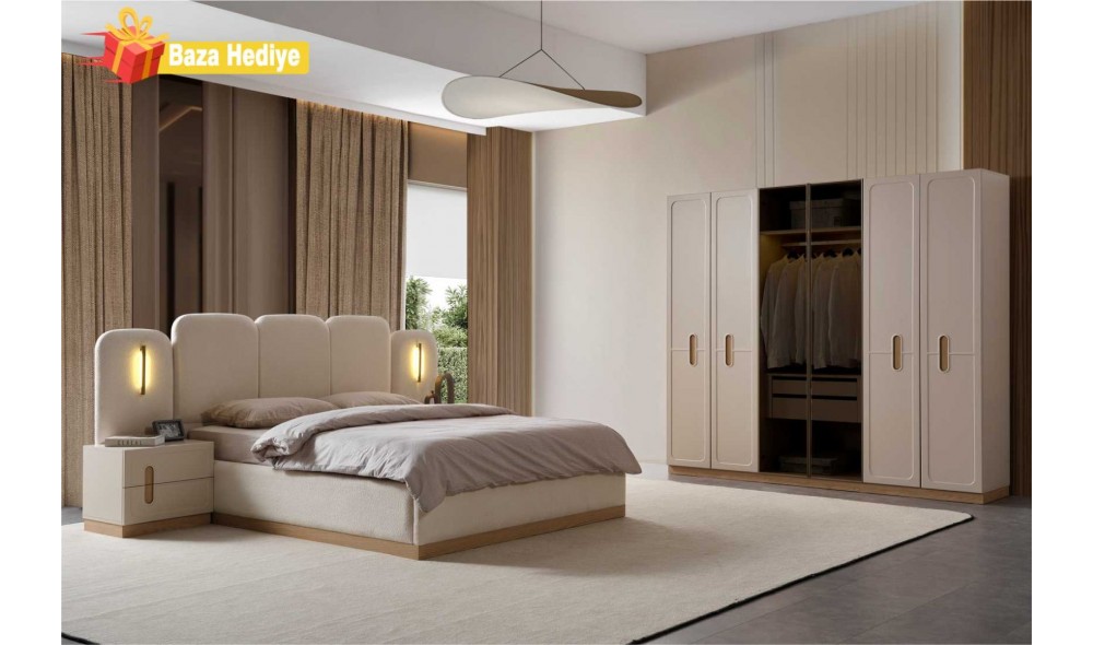 Capella Yatak Odası Takımı %100 MDF
