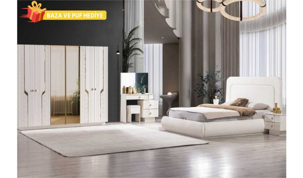 Elegance Yatak Odası Takımı Yüzeysel MDF