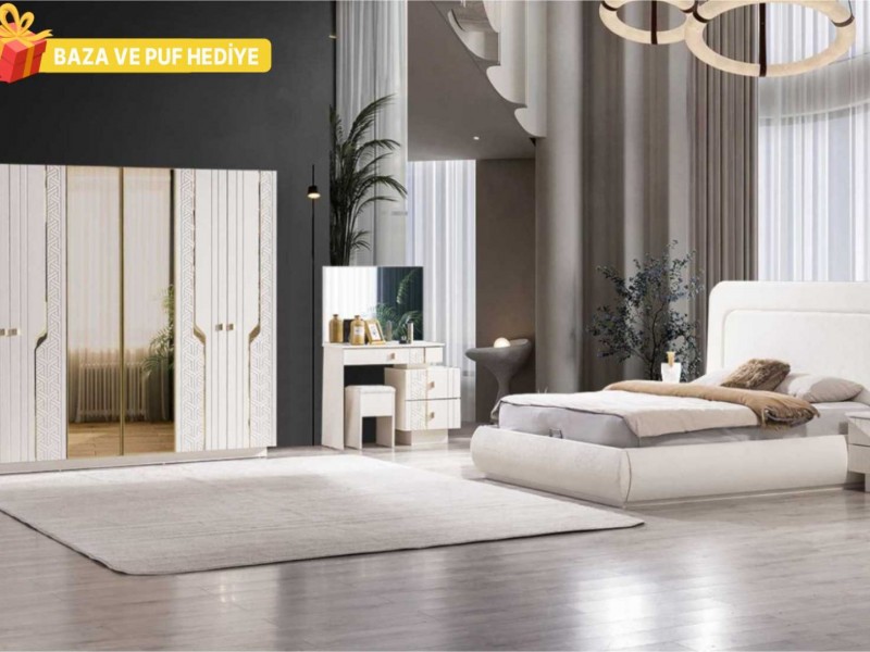 Elegance Yatak Odası Takımı Yüzeysel MDF