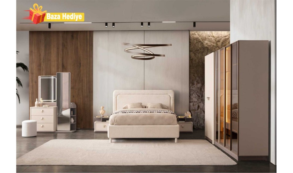 Lagün Yatak Odası Takımı (%100 MDF)