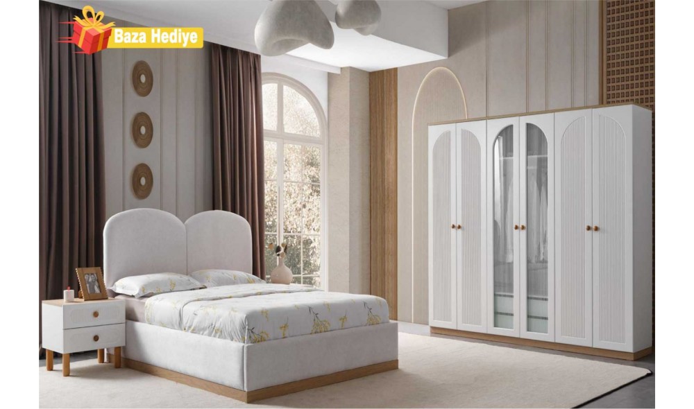 Nergis Yatak Odası Takımı Yüzeysel MDF