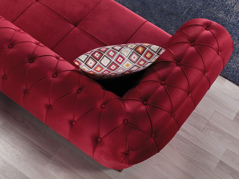 Chester Köşe Nubuk Kumaş (Yataklı ve Sandıklı)