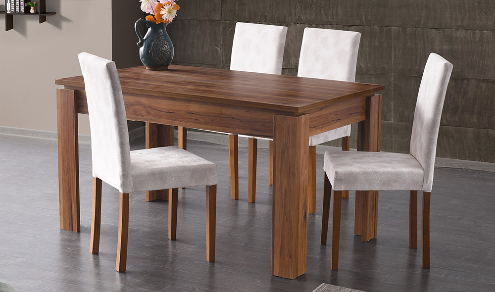 Kelebek Ceviz Masa Seti