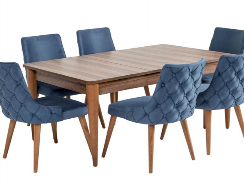 Torino Kapitoneli Masa Sandalye Seti