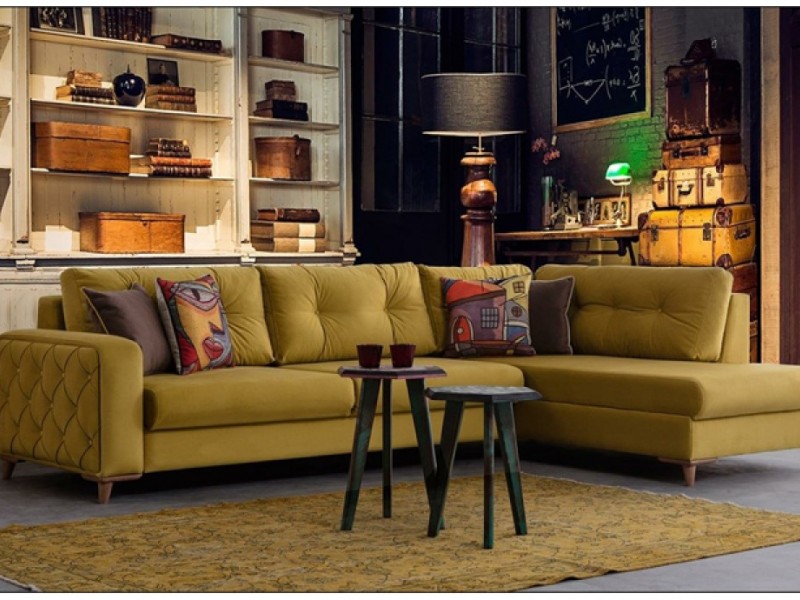 Gamze Köşe Takımı (Yataklı Sandıklı)