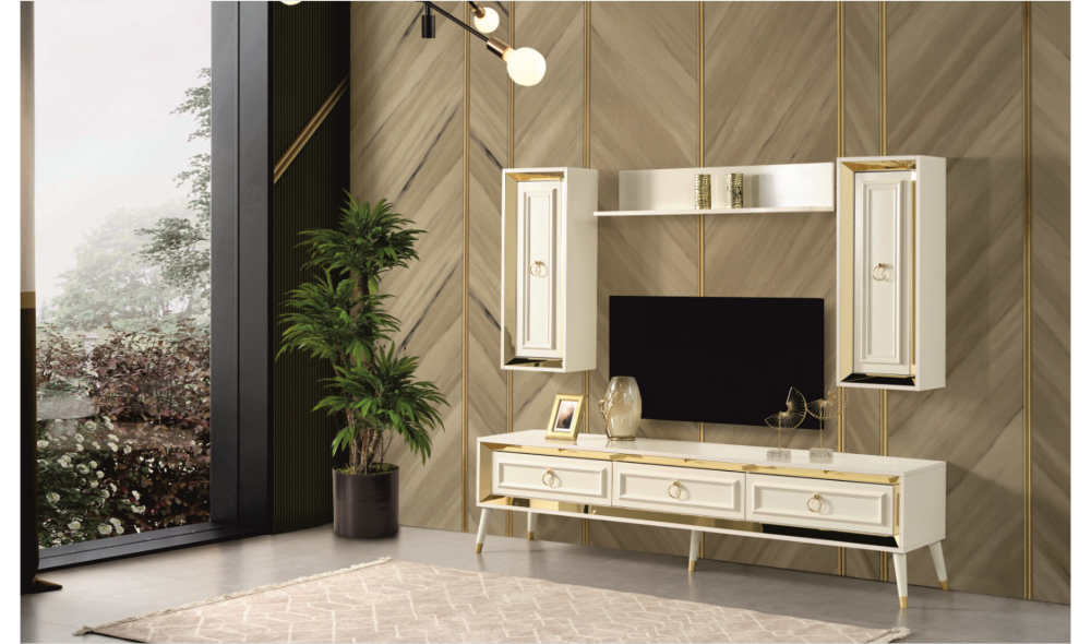 Rose Gold Tv Ünitesi