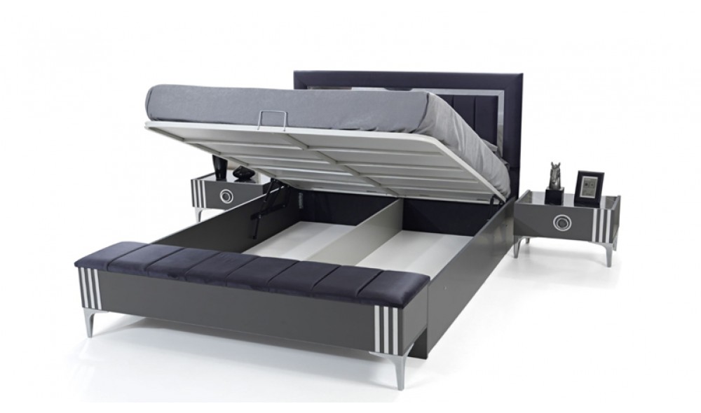 Asel Antrasit Yatak Odası Takımı