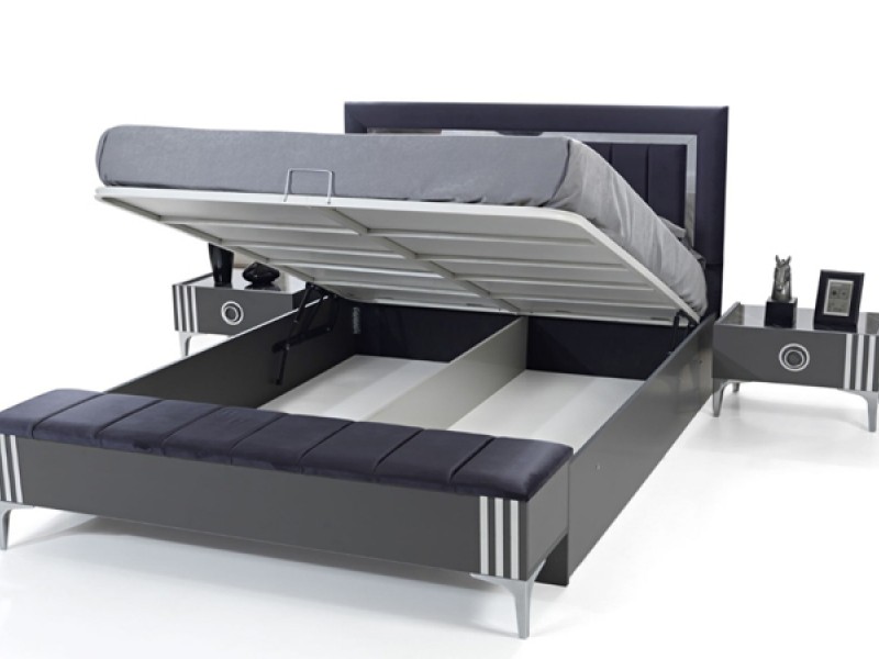 Asel Antrasit Yatak Odası Takımı