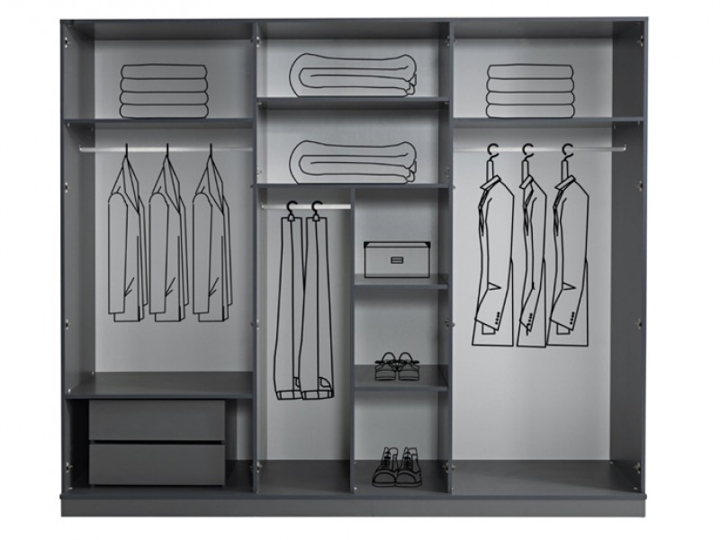 Asel Antrasit Yatak Odası Takımı