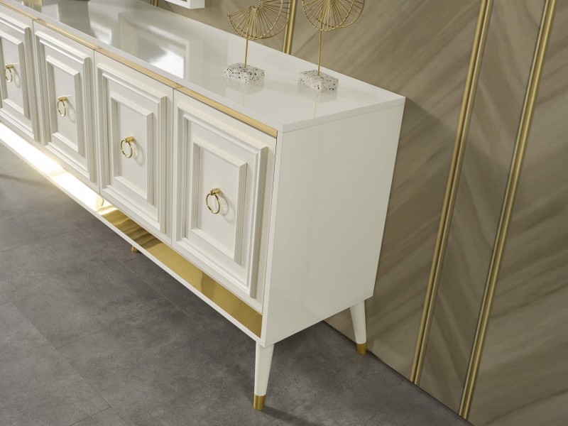 Rose Gold Yemek Odası