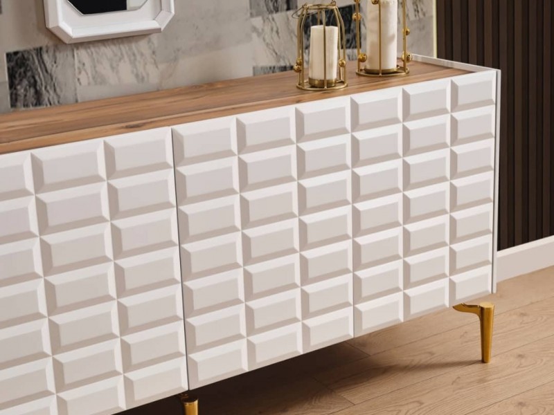 Ağva Ceviz Yemek Odası Takımı %100 MDF